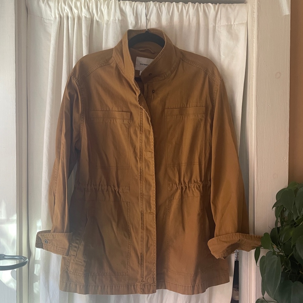 Old Navy Chore Coat Women’s size M Full Zip Field Jacket